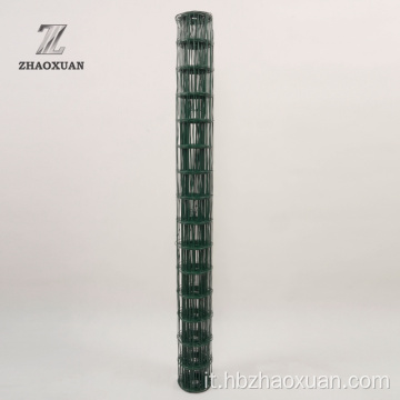 Recinzione in euro in maglia in mesh olandese rivestito in PVC